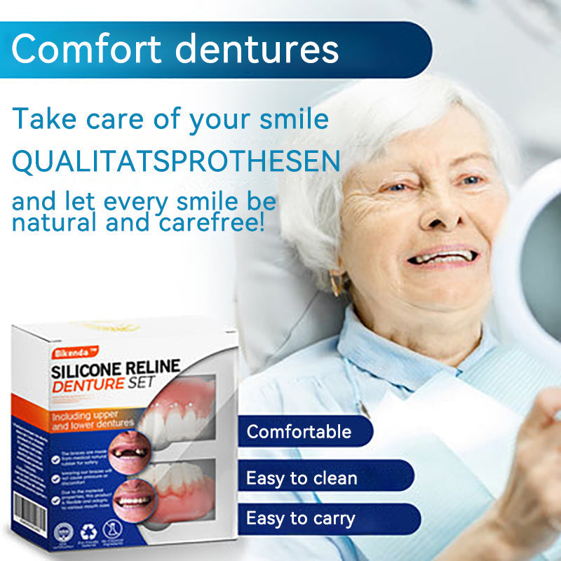 Bikenda™ Silicone Denture Ruler Set 🦷 (👩🔬 AMA Compliant, Approved by Professional Dentists) 🎄