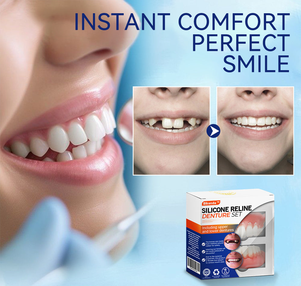Bikenda™ Silicone Denture Ruler Set 🦷 (👩🔬 AMA Compliant, Approved by Professional Dentists) 🎄