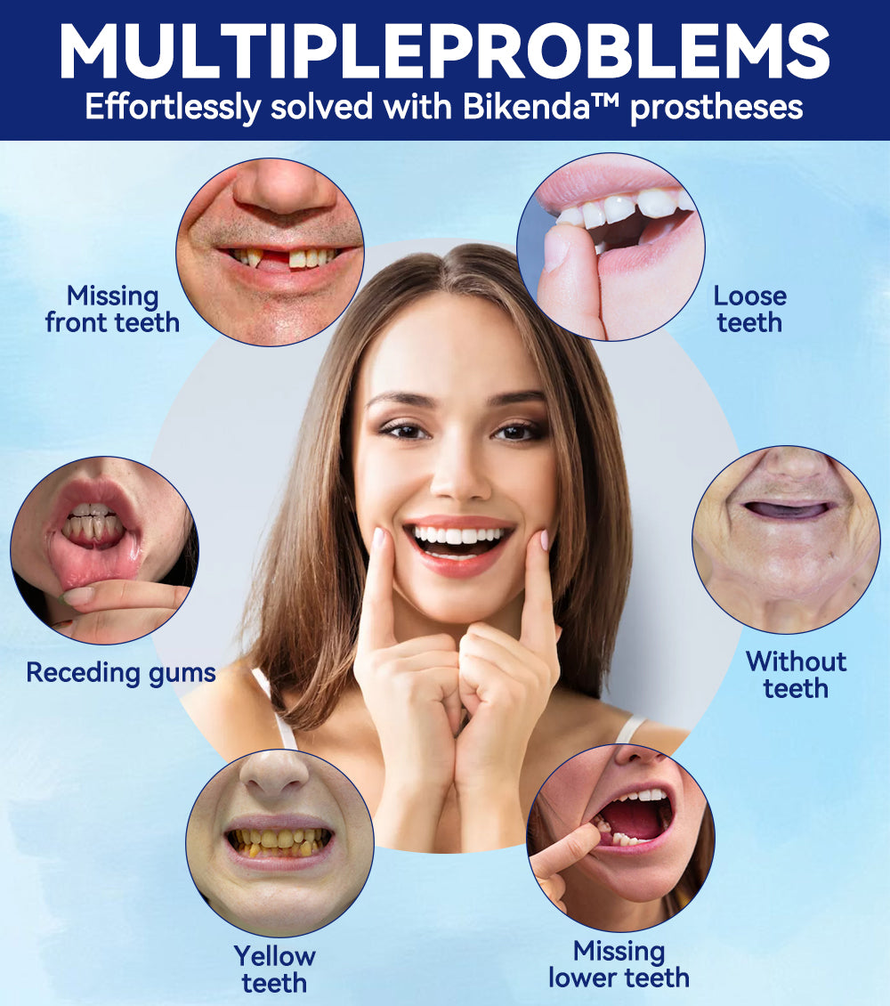 Bikenda™ Silicone Denture Ruler Set 🦷 (👩‍🔬 AMA Compliant, Approved by Professional Dentists) 🎄