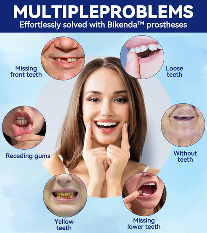 Bikenda™ Silicone Denture Ruler Set 🦷 (👩‍🔬 AMA Compliant, Approved by Professional Dentists) 🎄