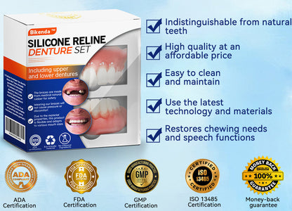 Bikenda™ Silicone Denture Ruler Set 🦷 (👩‍🔬 AMA Compliant, Approved by Professional Dentists) 🎄